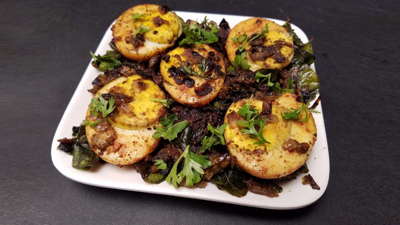 Egg Pepper Fry