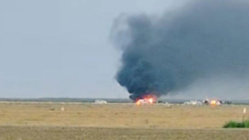 F 35 Fighter Jet Crash In california