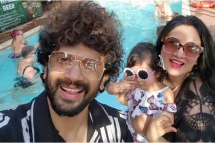Harshika Poonacha Bhuvan Ponnanna toured 3 countries with Tridevi 1