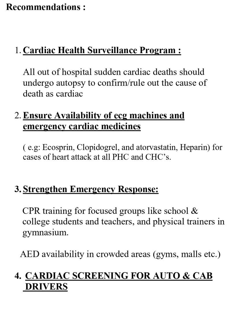 Hassans series of heart attacks report 1
