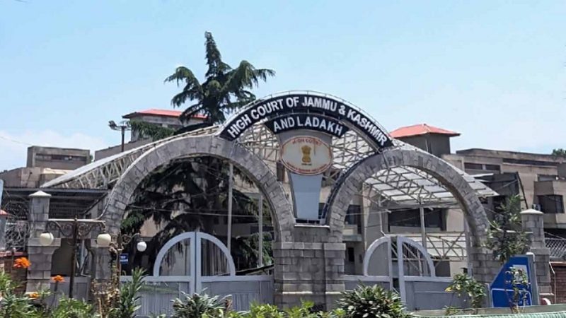 High Court Of Jammu Kashmir And Ladakh