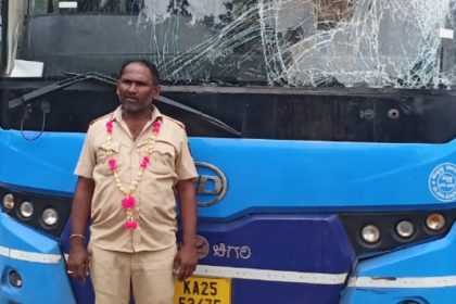 Hubballi bus Driver