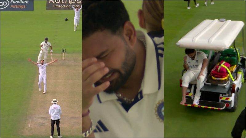 India vs England 4th Test Day 1 India Suffer Huge Rishabh Pant Blow Reach 264 4