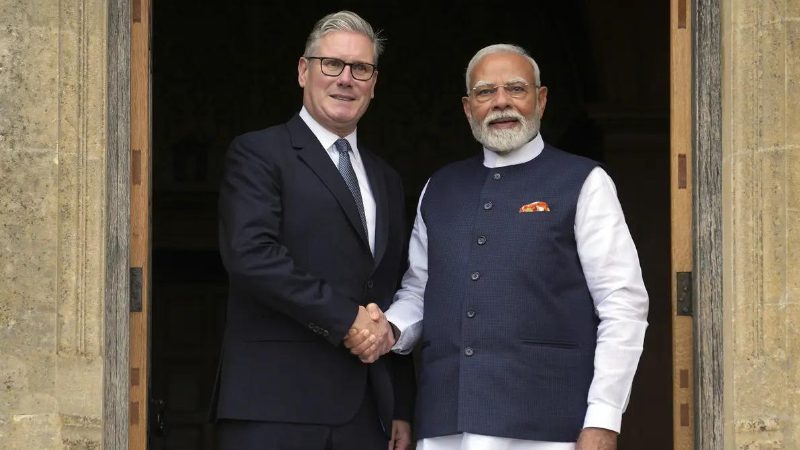 Keir Starmer Narendra Modi
