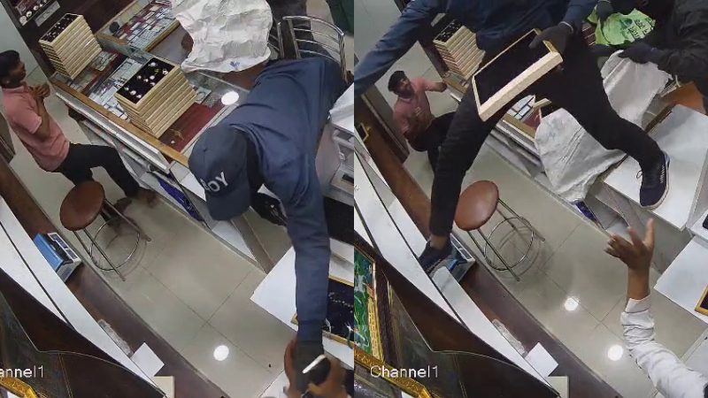 Madanayakanahalli Jewellery Shop Theft