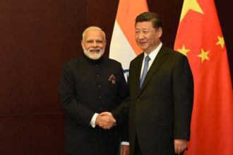 Narendra Modi and Chinese President Xi Jinping