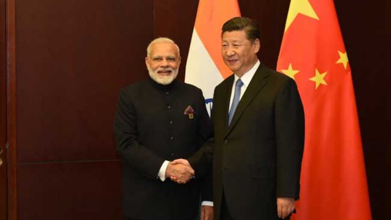 Narendra Modi and Chinese President Xi Jinping