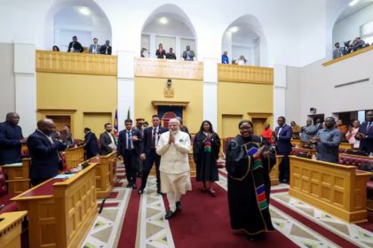 PM Modi In Namibia