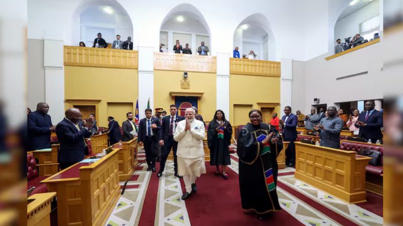 PM Modi In Namibia