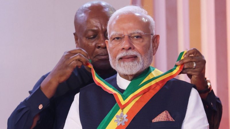 PM Modi in Ghana 1