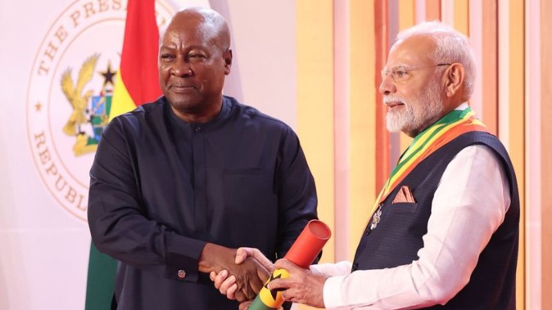 PM Modi in Ghana 2