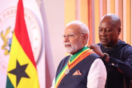PM Modi in Ghana