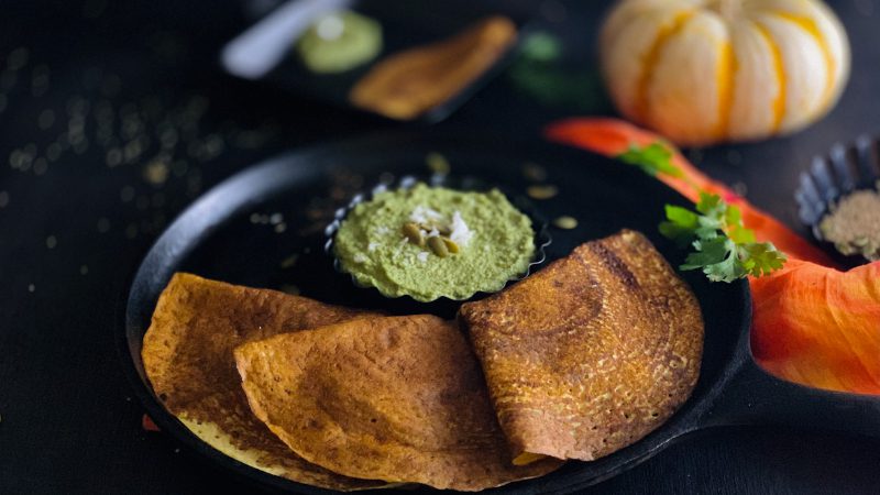 Pumpkin Dosa 2