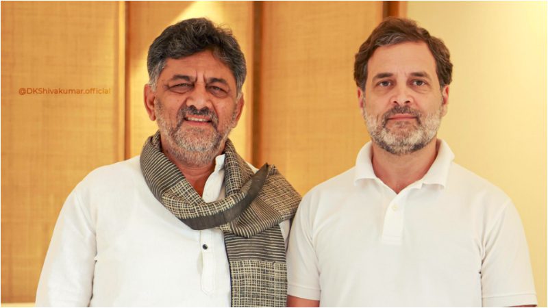 Rahul Gandhi DK Shivakumar