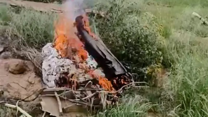 Rajasthan Jaguar Fighter Jet Crash