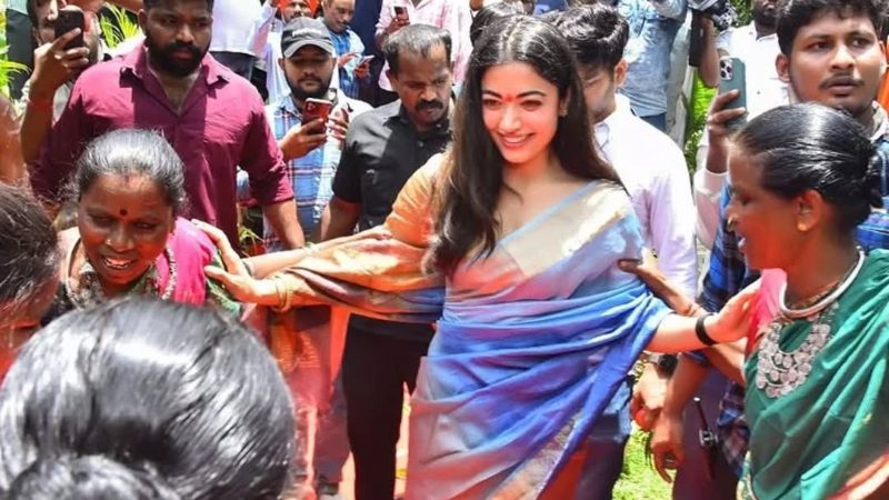 Rashmika Mandannas New Film Mysaa Launched with a Traditional Pooja Muhurta program 1