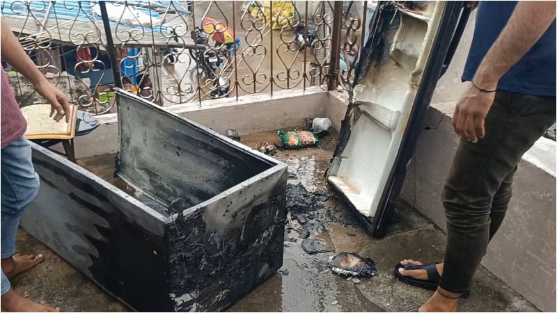 Refrigerator blast sparks off house fire in kampali 1