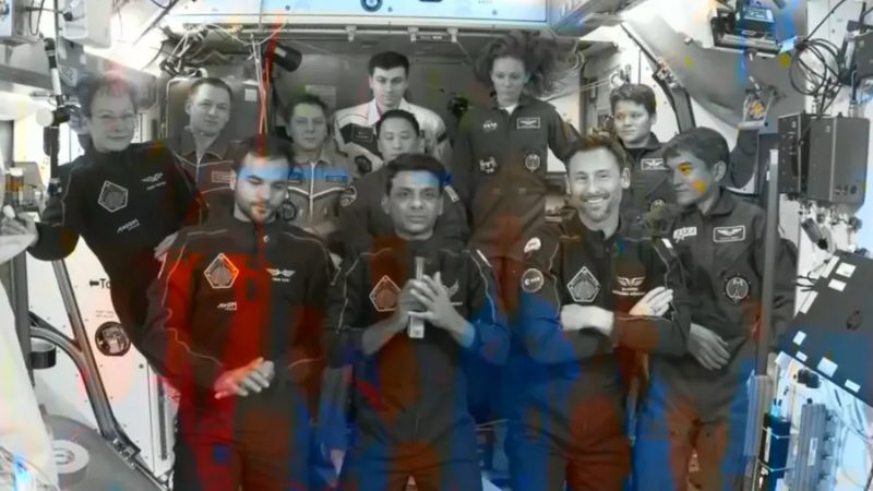 Shubhanshu Shukla Farewell ISS