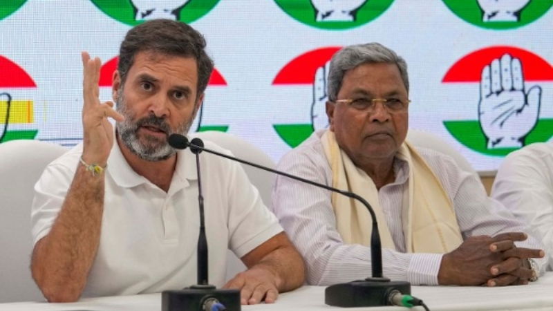 Siddaramaiah Rahul Gandhi