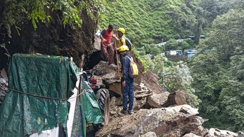 Sonprayag Landslide