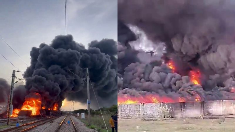 Tamil Nadu Goods Train Fire