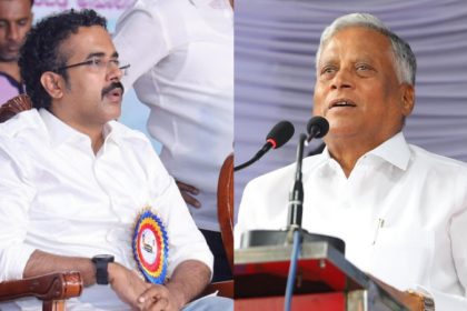 V Somanna Son Arun BS