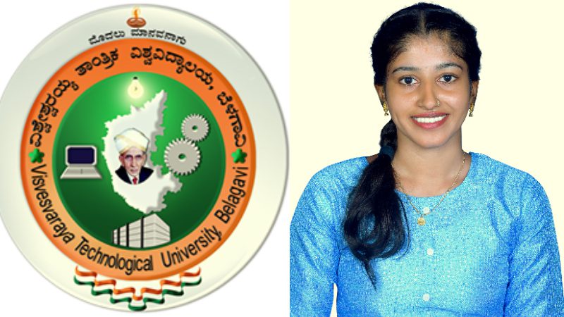 VTU Engineering Exam Suchita Madiwala first rank and gold medal
