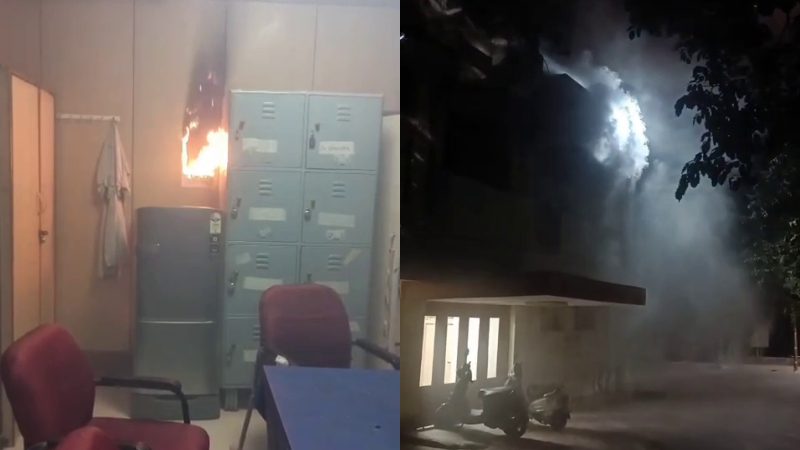 Victoria Hospital Fire