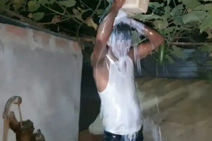 Wife Kept Eloping I Stayed Silent Assam Man Bathes In Milk After Divorce