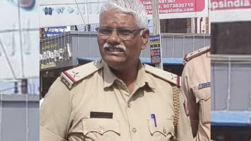 asi on duty at gokak gramdevi fair dies of heart attack