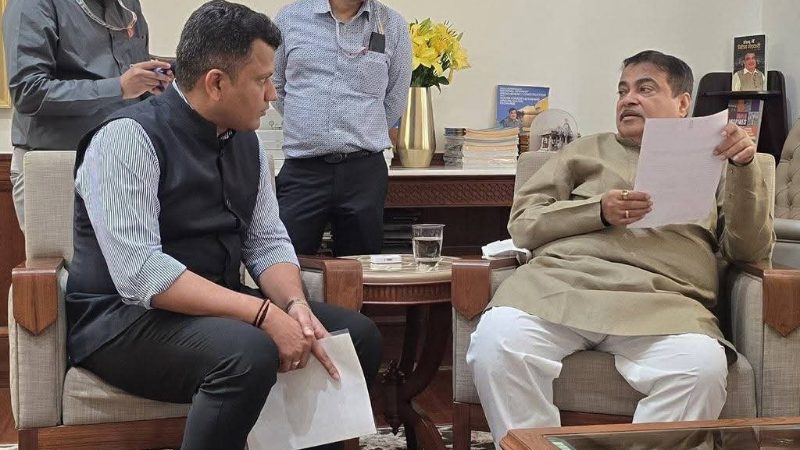 captain brijesh chowta nitin gadkari