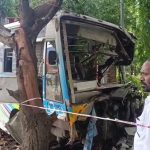 Anekal Bus tyre blast