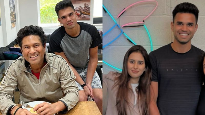 Arjun Tendulkar engaged to Ravi Ghais granddaughter Saaniya Chandok