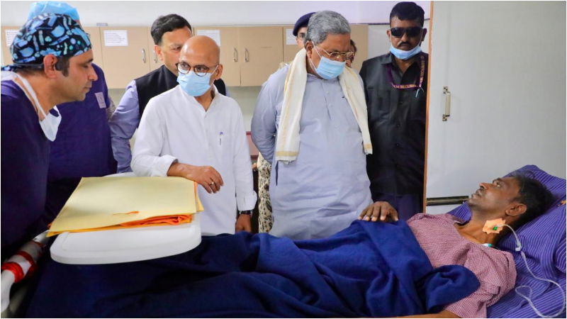 CM Siddaramaiah makes surprise visit to Victoria Hospital Bengaluru