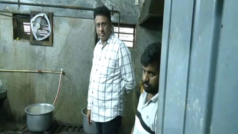 D Sudhakar SJP College Hostel Visit