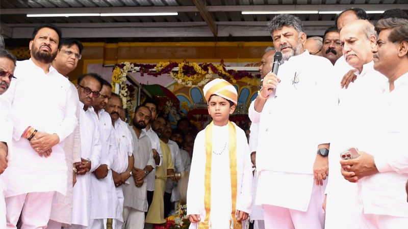DK Shivakumar Sharanabasappa appa