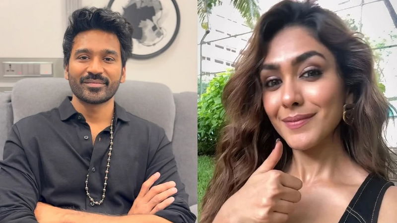 Dhanush Mrunal Thakur