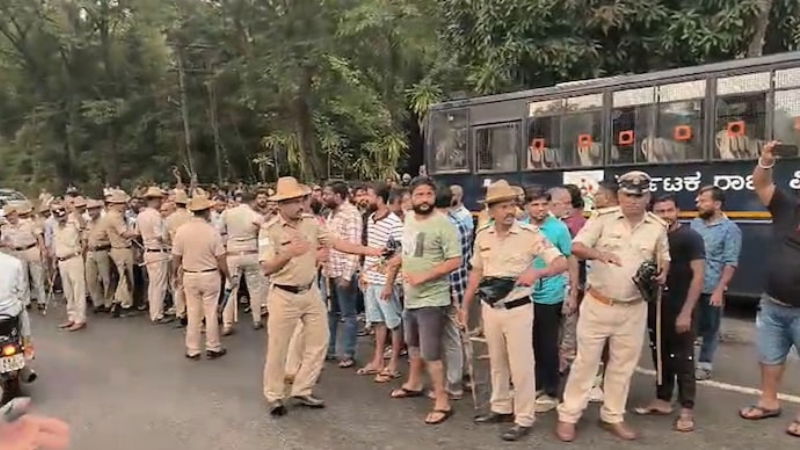 Dharmasthala clash 6 accused arrested by Police