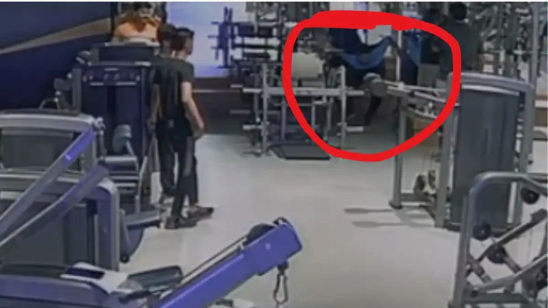Died by heart Attack in pune gym 1