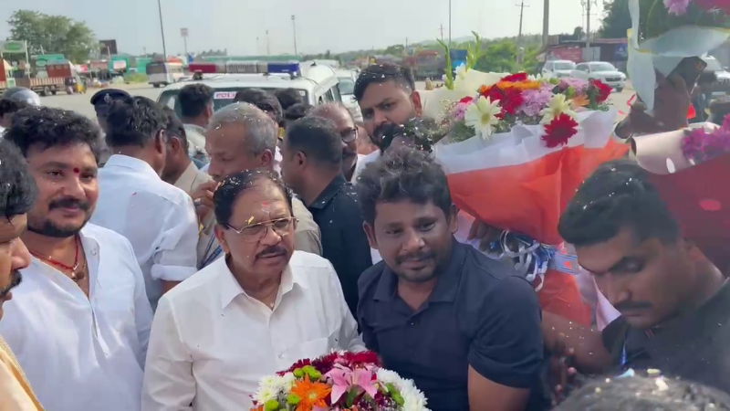 G Parameshwar Andhra Congress 1