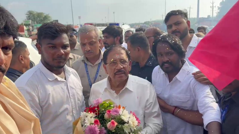 G Parameshwar Andhra Congress