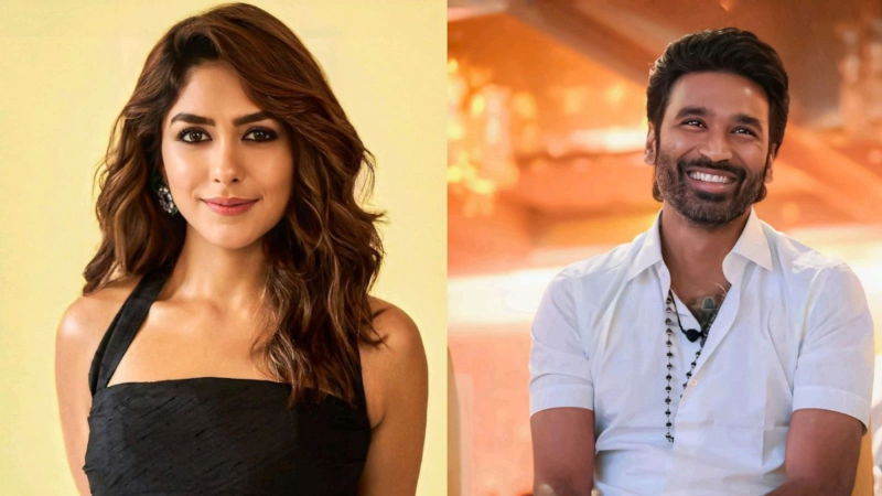 Is Dhanush Dating Mrunal Thakur
