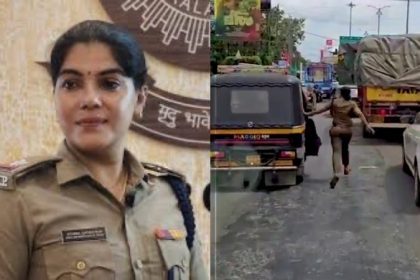 Kerala Thrissur ASI Aparna Traffic Clear Viral Video