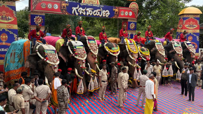 Mysuru Dasara Gajapayana 1