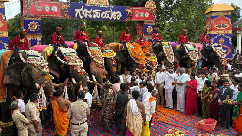 Mysuru Dasara Gajapayana