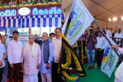 Nandini shop Opening at majestic metro station