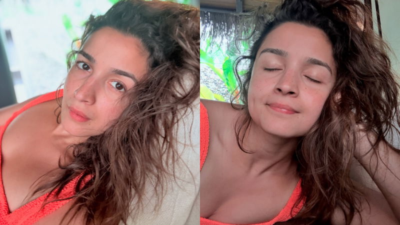 Orange Bikini Beach Hair No Makeup Alia Bhatts Latest Instagram Pics Are A Vibe