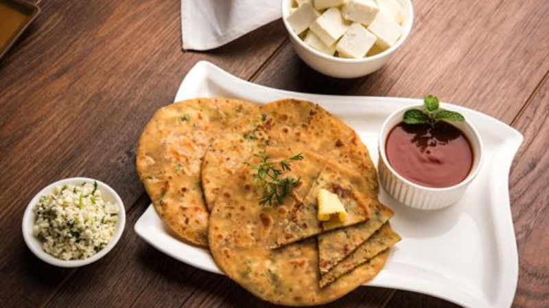 Paneer Paratha 1