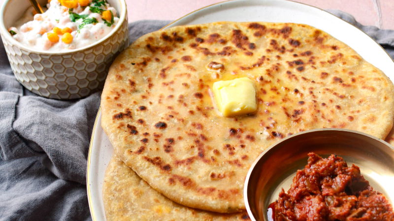 Paneer Paratha 3