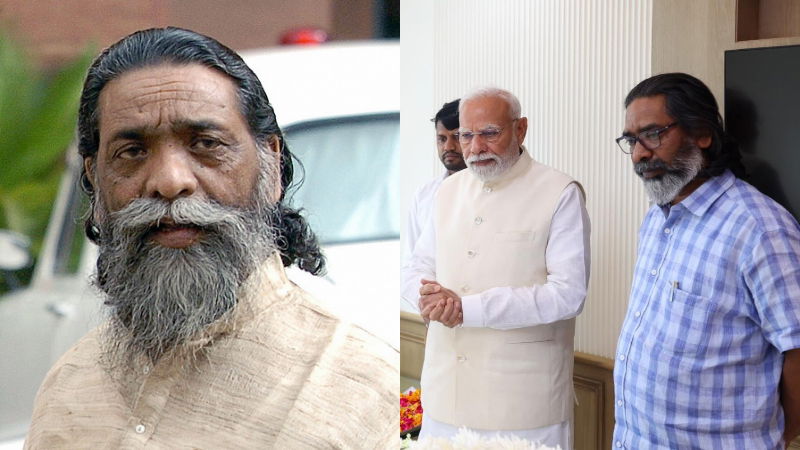 Shibu Soren Narendra Modi Condoles